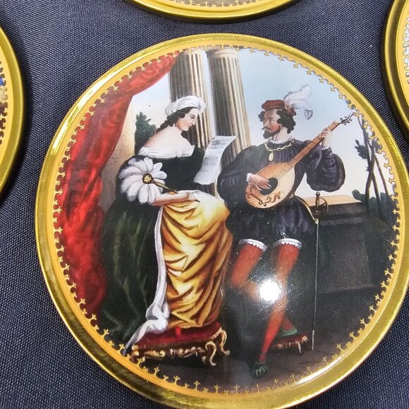 Au Bain Marie French Coasters in Tin - Picture 10 of 13